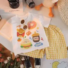 カジュアルTシャツとショートパンツセット 95cm