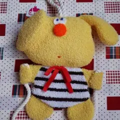 ヤングコクヨ　ぬいぐるみ　ぬいぐるみハンガー　昭和レトロ　マリン　ファンシー雑貨