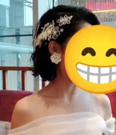 ブライダル　ヘアアクセサリー　　ウェディング