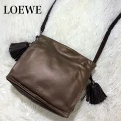 美品✨LOEWE フラメンコ タッセル アナグラム 2way ショルダーバッグ