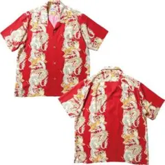 【HOUSTON】ALOHA SHIRT（龍虎）