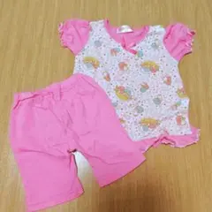 リトルツインスターズ 半袖ベビーパジャマ 90