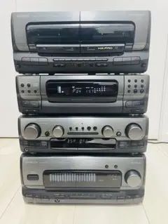 ラジオ・コンポ KENWOOD XG7M+DM-F70 □中古☆KENWOOD ALLORA XG7M DM-F70 SW-07 システムコンポ