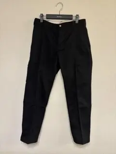 BIG MIKE ブラック スリムフィットパンツ