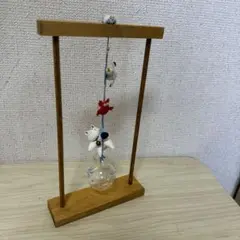 夏　インテリア　置物　ちりめん　ガラス　龍虎　日本製
