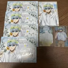 ブルロ 氷織羊フラワークラウン アニメイト特典 セット