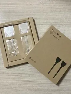 【非売品】スノーピーク ポイントギフト もんじゃヘラ 2本入りセット