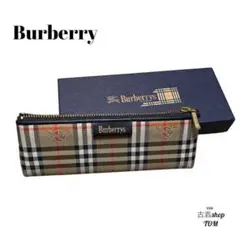 未使用品 Burberry ポーチ 小物入れ ノバチェック