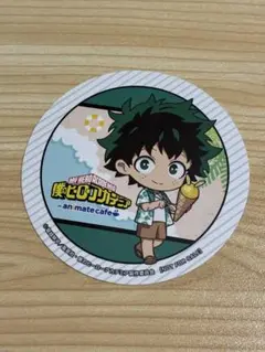 緑谷出久　 コースター アニメイトカフェ　僕のヒーローアカデミア ヒロアカ