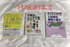 小論文 大学入試 参考書セット