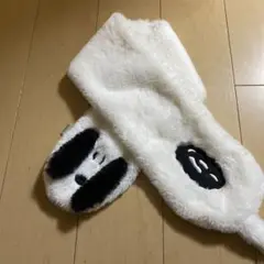 スヌーピーのマフラー