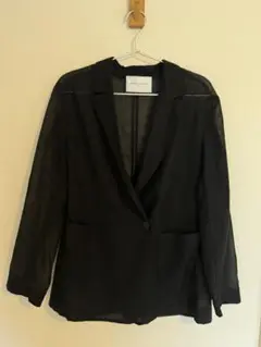United Arrows シアージャケット Black 38 タグあり