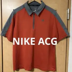 【雰囲気抜群❗️】00's NIKE ACG ジップアップカットソー 大きめサイズ