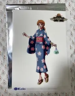 ONE PIECE ナミ 着物デザイン クリアファイル