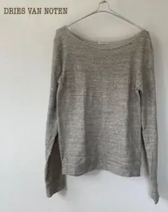 DRIES VAN NOTEN コットンリネン薄手スウェット