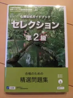 【書込み無し・CD未開封】仏検公式ガイドブック セレクション 準2級