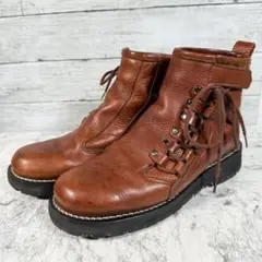 FRYE フライ レースアップ ブーツ シボレザー 25.5cm ブラウン