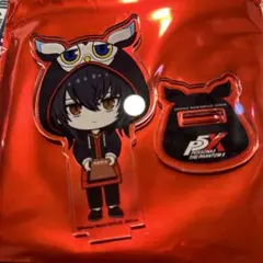 P5R P5X AMO CAFE ミニキャラアクリルスタンド 白鳥誠司　フルーレ