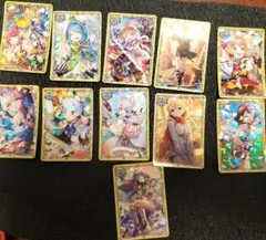 白猫チップス第2弾 女性キャラ11枚
