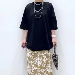 3日まで最終価格➃LEPSIM レプシィム　バックタックチュニック
