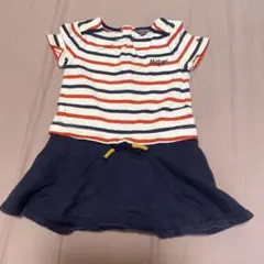 TOMMY HILFIGER ストライプワンピース 80