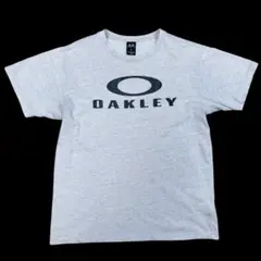 OAKLEYオークリー 胸ロゴTシャツ アッシュグレーXLサイズ