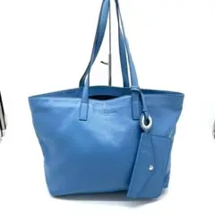 JILSANDER NAVY ジルサンダー レザー トートバッグ ライトブルー