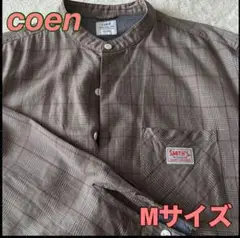 【希少】coen × SMITH’S コラボ グレンチェック シャツ Mサイズ