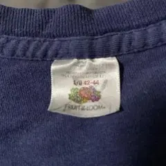 OLD “FRUIT OF THE LOOM ”ネイビー ポケットTシャツ L
