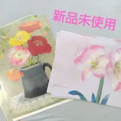 ♤新品未使用♤がんぴ舎 お得♪『ポピー』『アマリリス』ちぎり絵キット