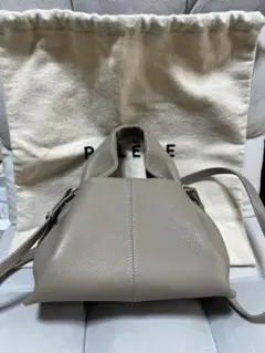 ポレーヌ　ナンバーナインミニ　トープ　バッグ