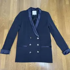 秋冬 ZARA ザラ トラフィック 黒 ジャケット ダブル