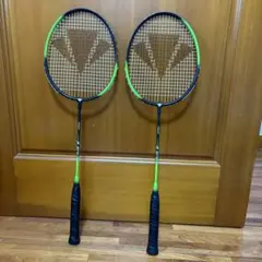 良品　Carlton　カールトン 313　バドミントンラケット　2本セット 良品 Carlton カールトン 313 バドミントンラケット 2本セット