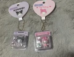 サンリオ　ミニチュアパッケージチャームコレクション　マイメロ　クロミ
