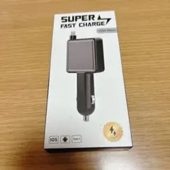 30W 車の充電器 シガーチャージャー/Type-C/リール
