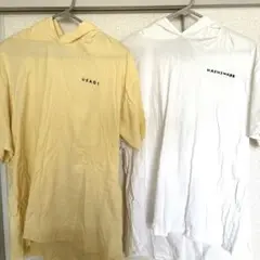 ちいかわTシャツ　フード付き