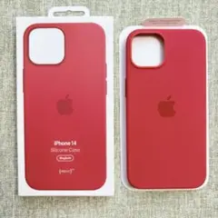 新品未使用· iPhone 14 シリコンケース レッド MagSafe対応