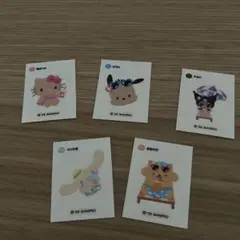 ベーグルチップス　サンリオコラボシール
