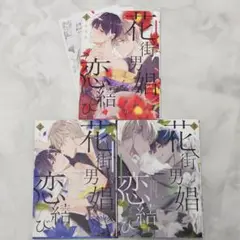 【特典ペーパー付き】花街男娼恋結び 1～3巻 全巻セット