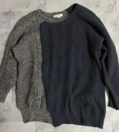 BED J.W. FORD Damage Sweater ラメ ダメージ ニット 2023SS】 BED J.W. FORD (ベッドフォード) 