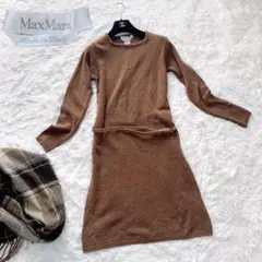 マックスマーラ maxmara イタリア 白タグ ワンピース S 高級 ハイブラ