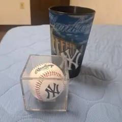 New York Yankees ボールとケースセット、カップ
