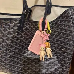 ソニーエンジェルキーホルダー 星型チャーム付きカードホルダー