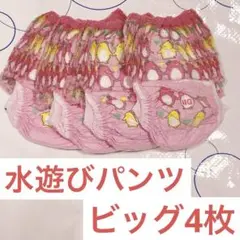 水遊び用おむつ BIGサイズ ペンギン柄　女の子用　4枚