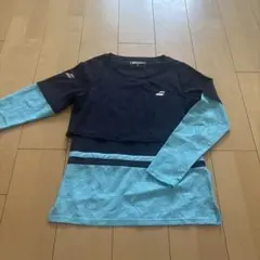8月25日まで！最終値下げ！Babolat M ネイビー/ライトブルー 長袖