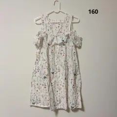 花柄ノースリーブワンピース 160