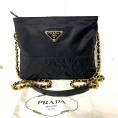 ♦️極美品♦️PRADA プラダ チェーンショルダーバッグ