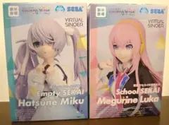 【未開封】SEGA プロセカ 初音ミク&巡音ルカ フィギュアセット