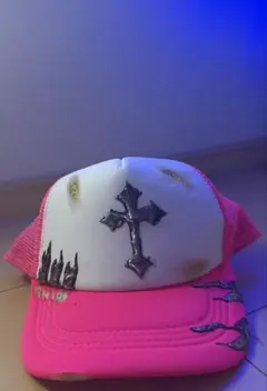 メッシュキャップ　メタリック　リメイク品