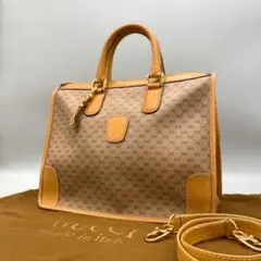 ✨極美品✨GUCCI 2way マイクロGG ヴィンテージ レザー PVC